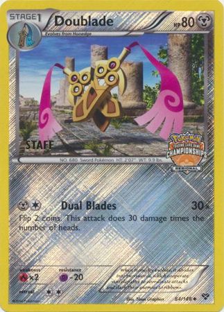 Doublade (84/146) (Regional Championship Promo Staff) [XY: Base Set] | Card Merchant Takapuna