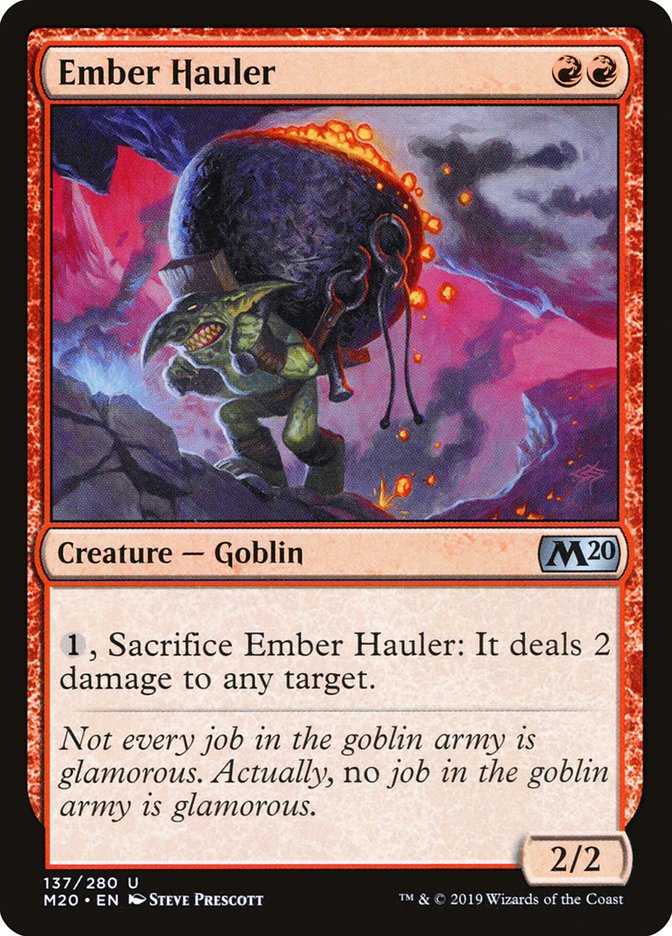 Ember Hauler [Core Set 2020] | Card Merchant Takapuna