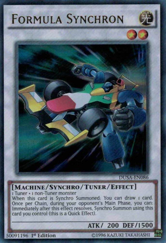 Formula Synchron [DUSA-EN086] Ultra Rare | Card Merchant Takapuna