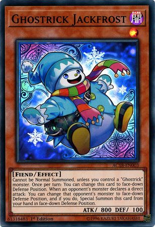 Ghostrick Jackfrost [AC18-EN003] Super Rare | Card Merchant Takapuna