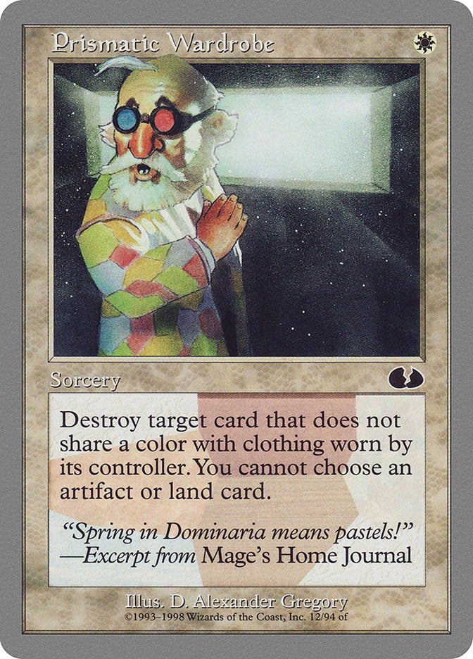 Prismatic Wardrobe [Unglued] | Card Merchant Takapuna