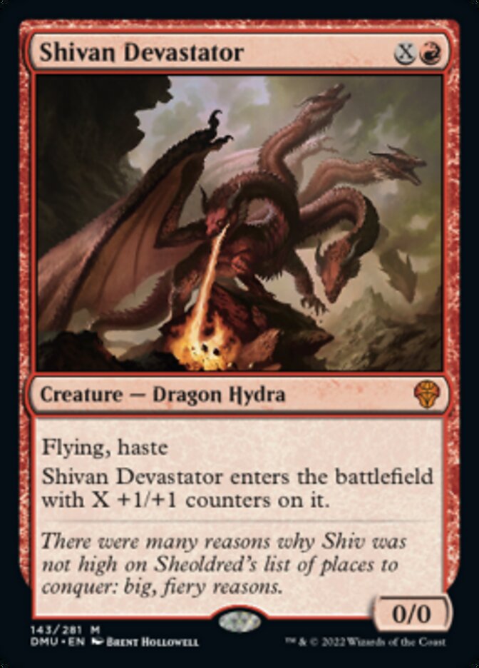 Shivan Devastator [Dominaria United] | Card Merchant Takapuna