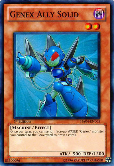 Genex Ally Solid [HA04-EN005] Super Rare | Card Merchant Takapuna