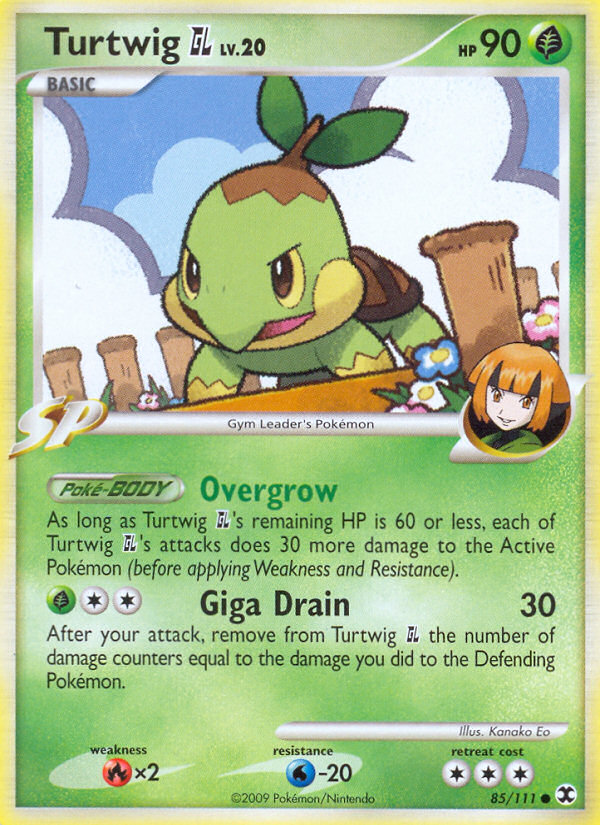 Turtwig GL (85/111) [Platinum: Rising Rivals] | Card Merchant Takapuna