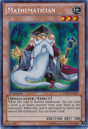 Mathematician [DRLG-EN023] Secret Rare | Card Merchant Takapuna