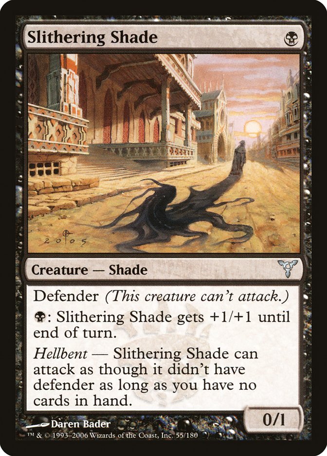 Slithering Shade [Dissension] | Card Merchant Takapuna