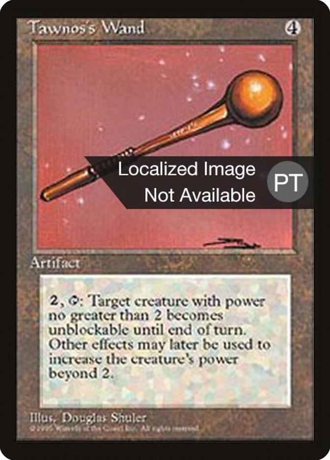 Tawnos's Wand [Fourth Edition (Foreign Black Border)] | Card Merchant Takapuna