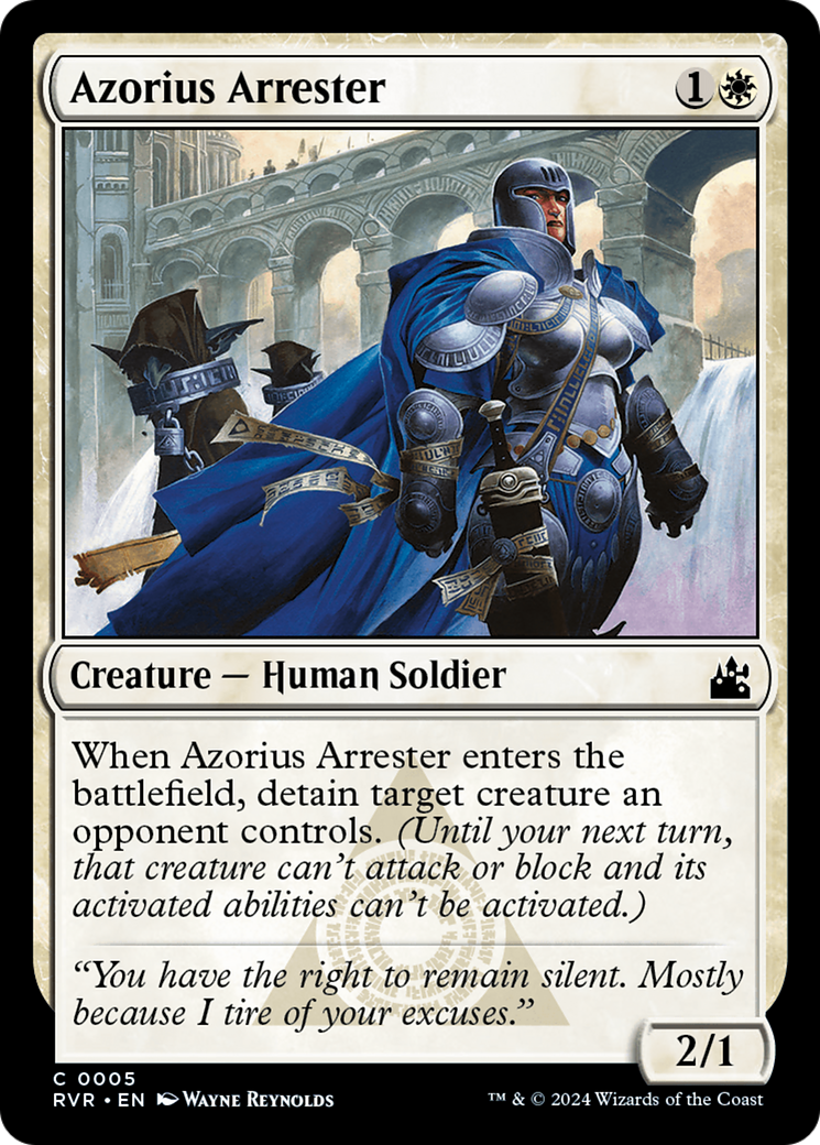 Azorius Arrester [Ravnica Remastered] | Card Merchant Takapuna