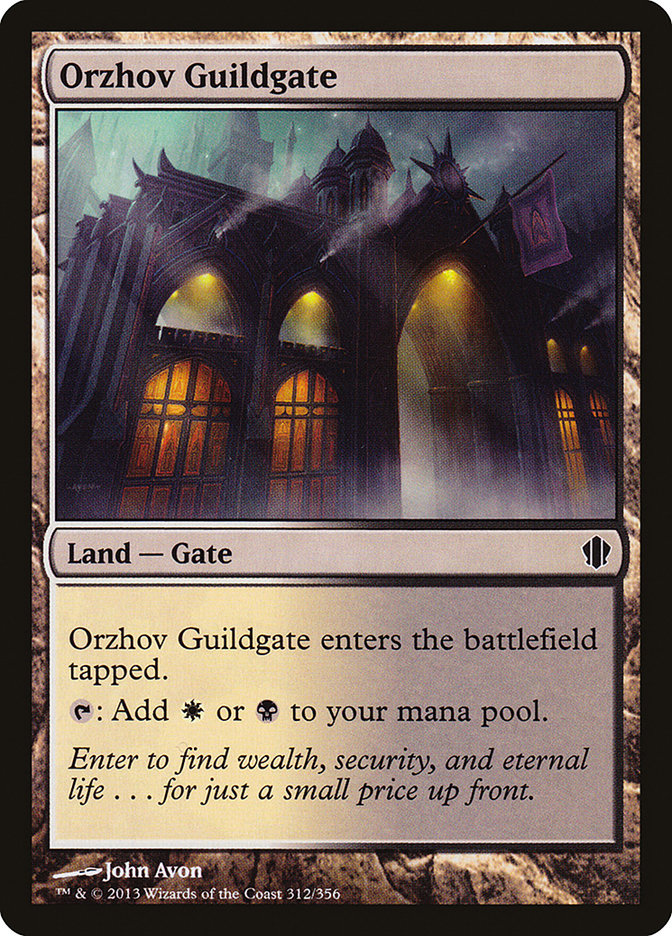 Orzhov Guildgate [Commander 2013] | Card Merchant Takapuna