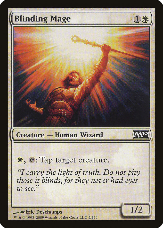 Blinding Mage [Magic 2010] | Card Merchant Takapuna