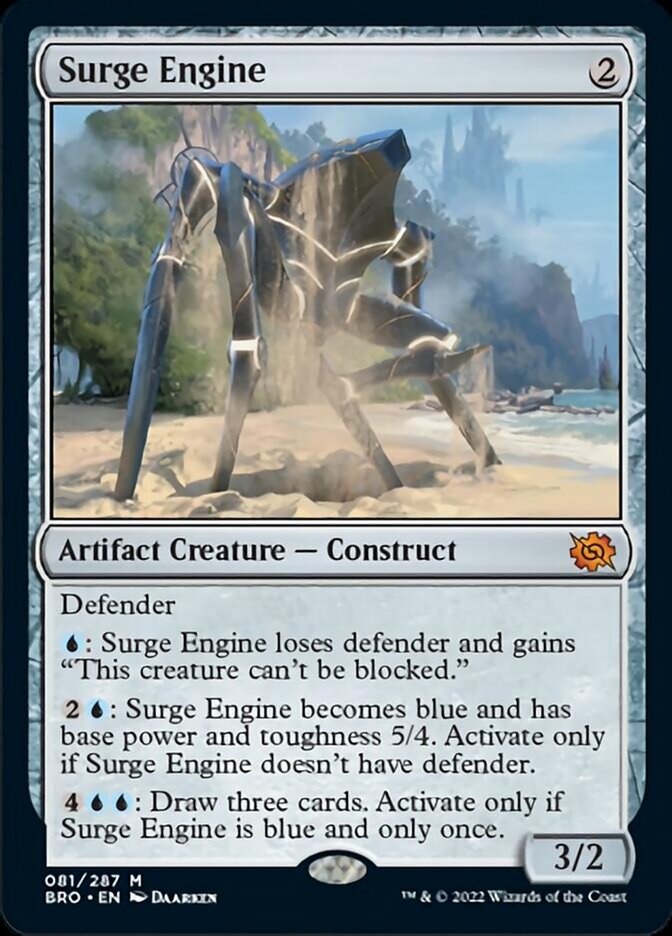 Surge Engine [The Brothers' War] | Card Merchant Takapuna