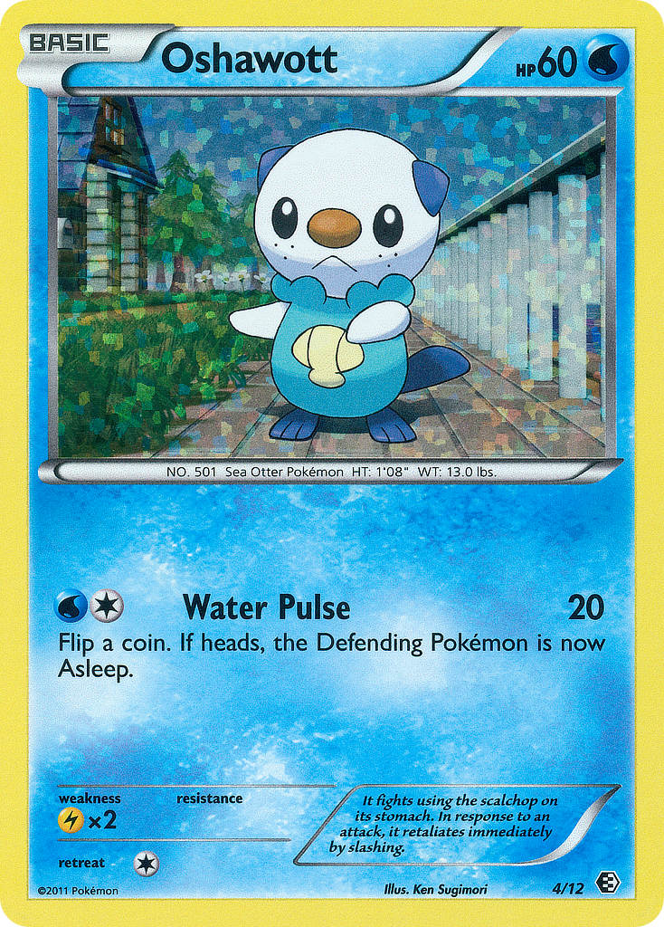 Oshawott (4/12) [McDonald's Promos: 2011 Collection] | Card Merchant Takapuna