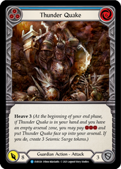 Thunder Quake (Blue) [EVR026] (Everfest)  1st Edition Normal | Card Merchant Takapuna