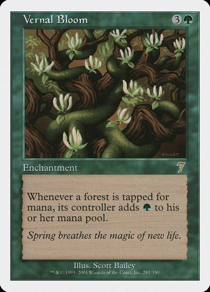 Vernal Bloom [Seventh Edition] | Card Merchant Takapuna