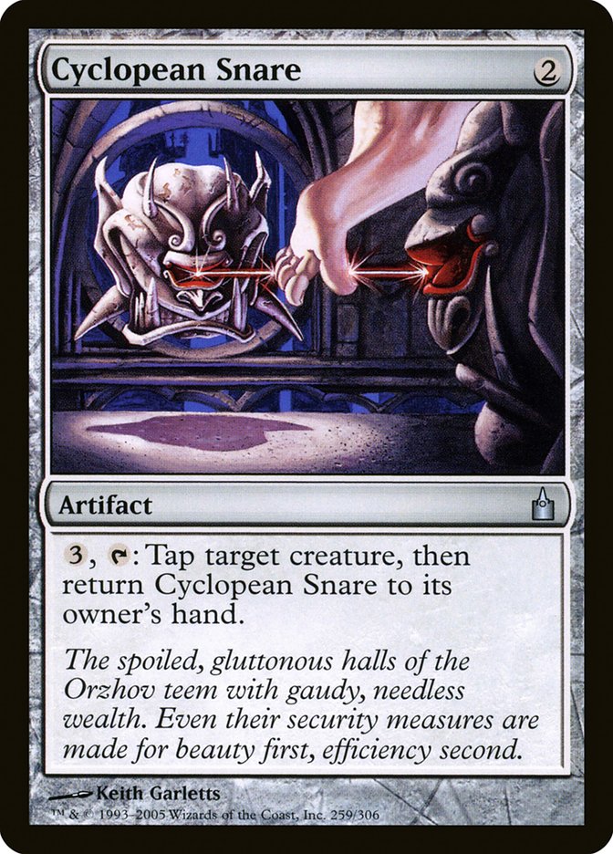 Cyclopean Snare [Ravnica: City of Guilds] | Card Merchant Takapuna