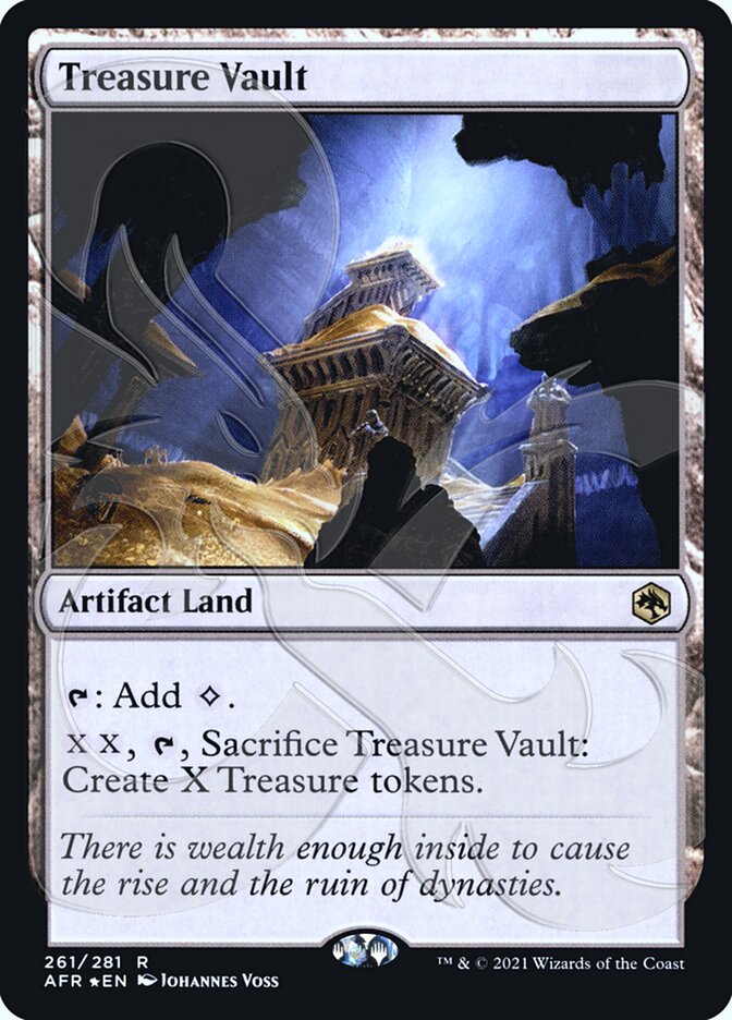 Treasure Vault (Ampersand Promo) [Dungeons & Dragons: Adventures in the Forgotten Realms Promos] | Card Merchant Takapuna