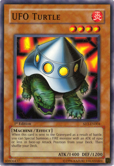 UFO Turtle [SD3-EN004] Common | Card Merchant Takapuna