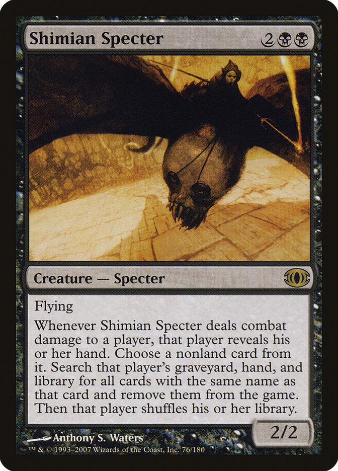 Shimian Specter [Future Sight] | Card Merchant Takapuna