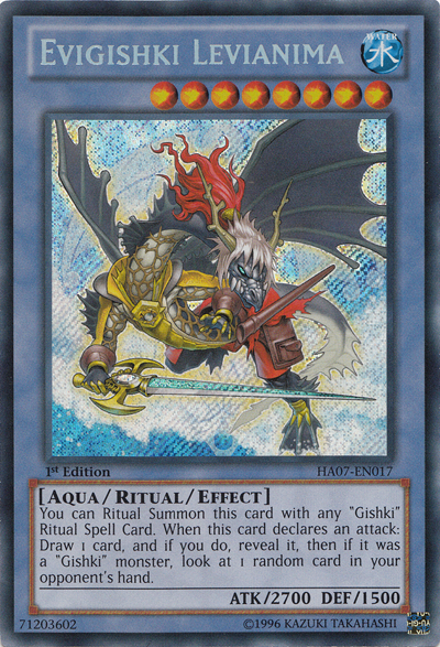 Evigishki Levianima [HA07-EN017] Secret Rare | Card Merchant Takapuna