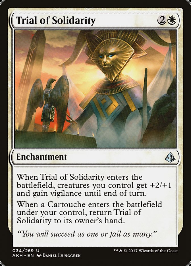 Trial of Solidarity [Amonkhet] | Card Merchant Takapuna