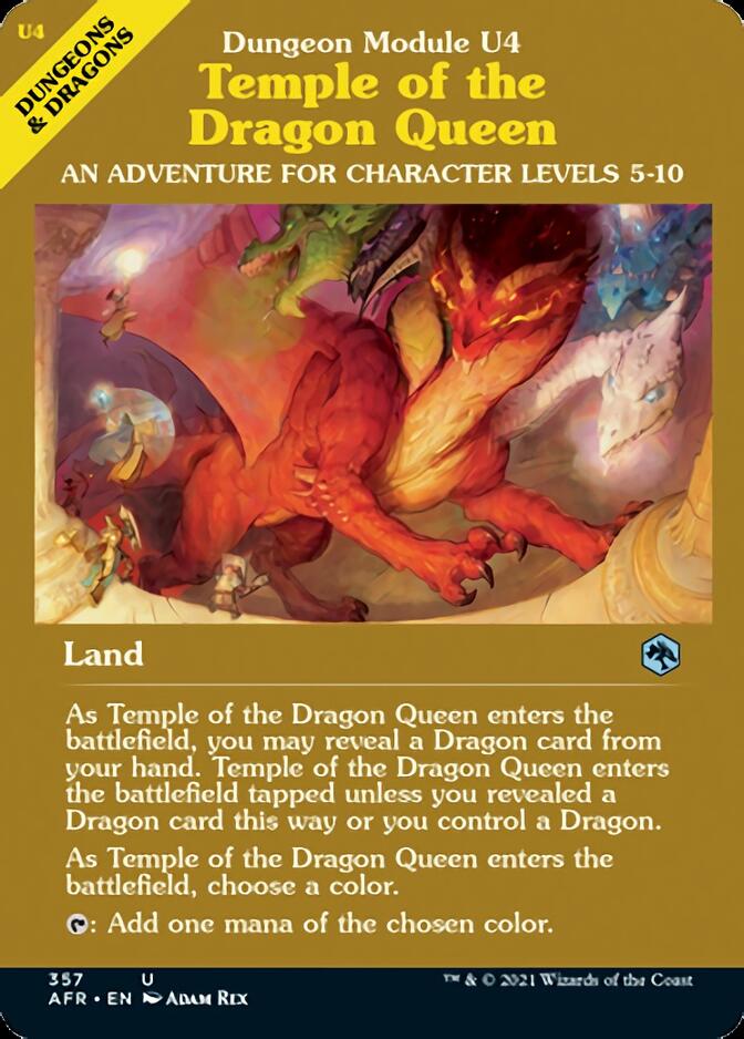 Temple of the Dragon Queen (Dungeon Module) [Dungeons & Dragons: Adventures in the Forgotten Realms] | Card Merchant Takapuna