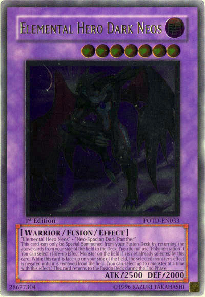 Elemental Hero Dark Neos [POTD-EN033] Ultimate Rare | Card Merchant Takapuna