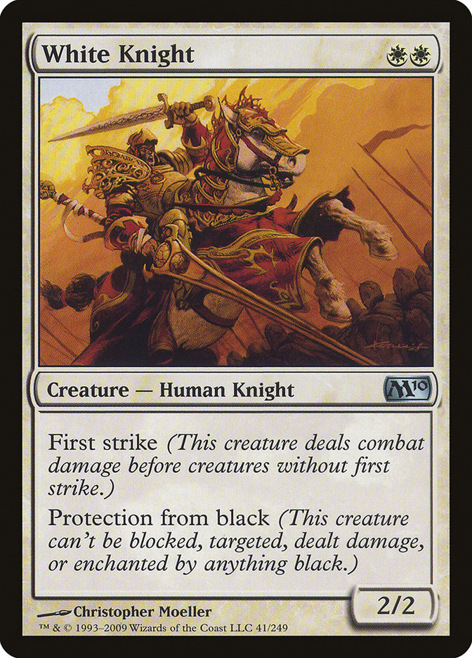 White Knight [Magic 2010] | Card Merchant Takapuna