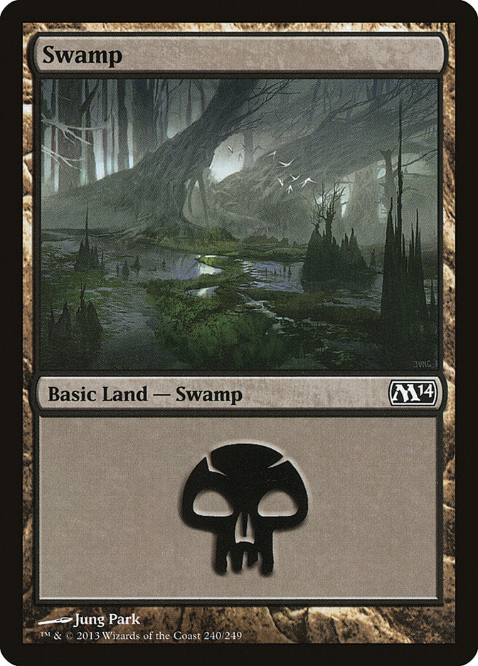 Swamp (240) [Magic 2014] | Card Merchant Takapuna