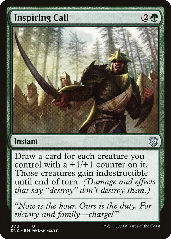 Inspiring Call [Zendikar Rising Commander] | Card Merchant Takapuna