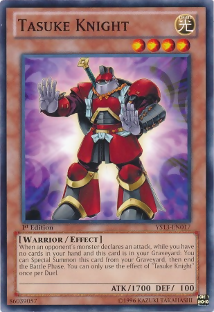 Tasuke Knight [YS13-EN017] Common | Card Merchant Takapuna