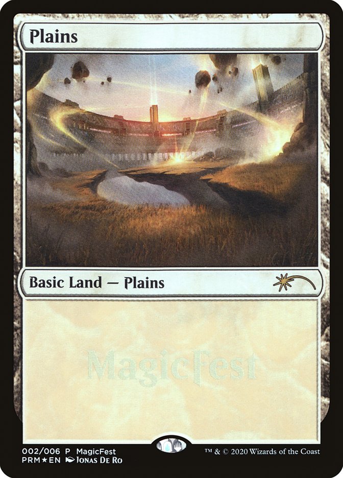 Plains (2) [MagicFest 2020] | Card Merchant Takapuna