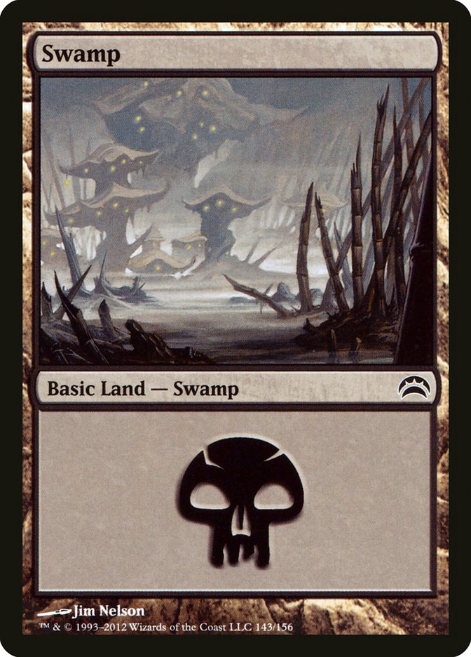 Swamp (143) [Planechase 2012] | Card Merchant Takapuna