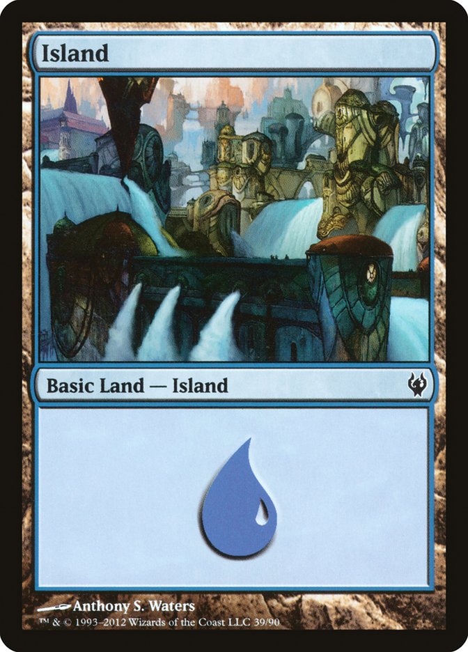 Island (39) [Duel Decks: Izzet vs. Golgari] | Card Merchant Takapuna