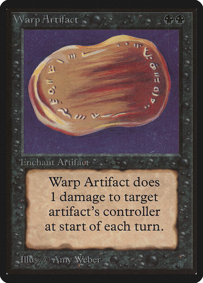 Warp Artifact [Beta Edition] | Card Merchant Takapuna