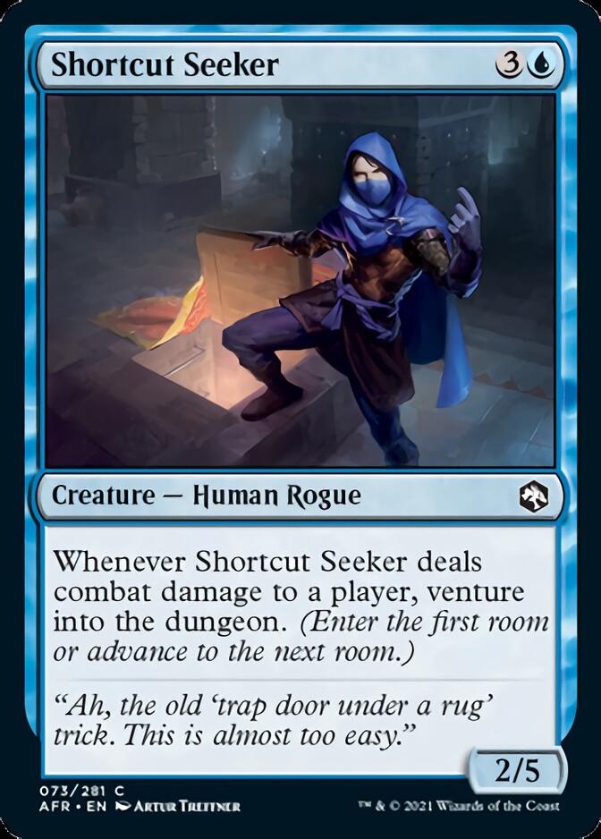 Shortcut Seeker [Dungeons & Dragons: Adventures in the Forgotten Realms] | Card Merchant Takapuna