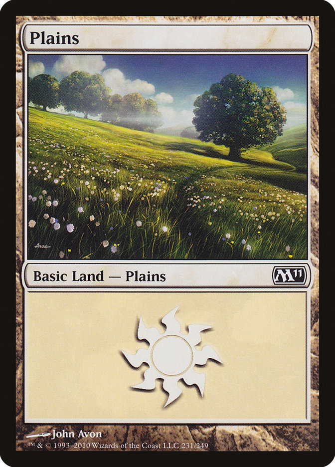 Plains (231) [Magic 2011] | Card Merchant Takapuna