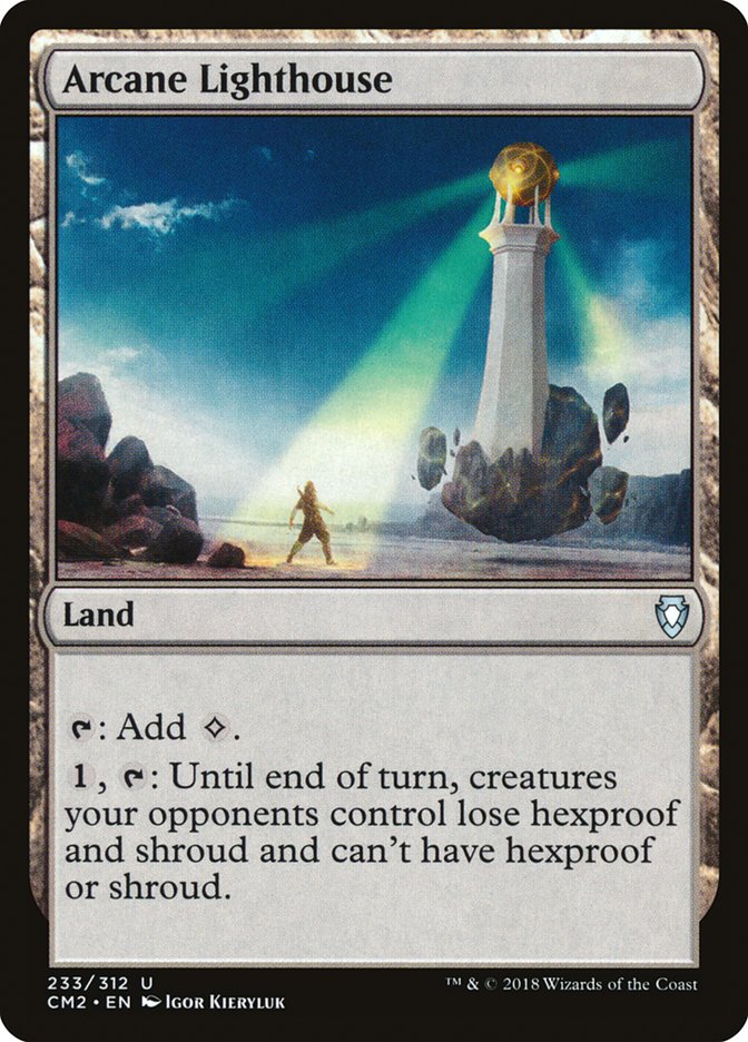 Arcane Lighthouse [Commander Anthology Volume II] | Card Merchant Takapuna