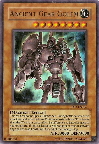 Ancient Gear Golem [DR3-EN186] Ultra Rare | Card Merchant Takapuna