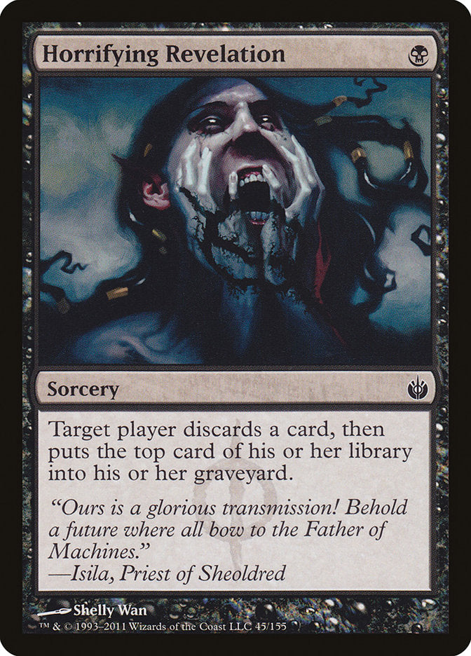 Horrifying Revelation [Mirrodin Besieged] | Card Merchant Takapuna