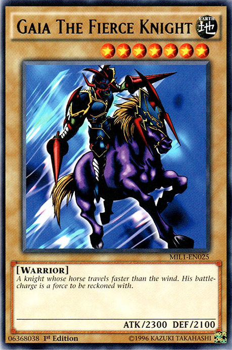 Gaia The Fierce Knight [MIL1-EN025] Rare | Card Merchant Takapuna