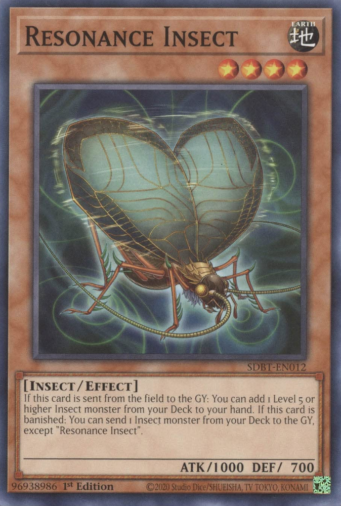 Resonance Insect [SDBT-EN012] Common | Card Merchant Takapuna