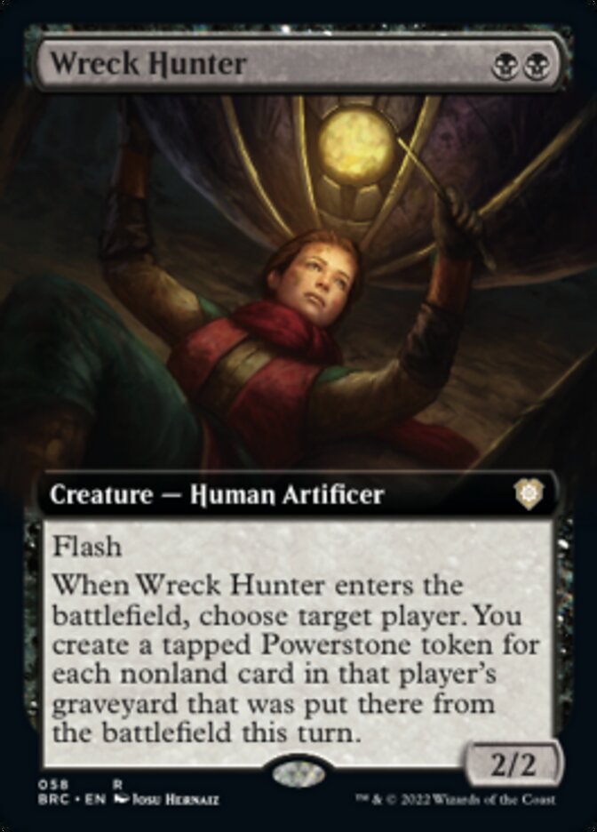 Wreck Hunter (Extended Art) [The Brothers' War Commander] | Card Merchant Takapuna