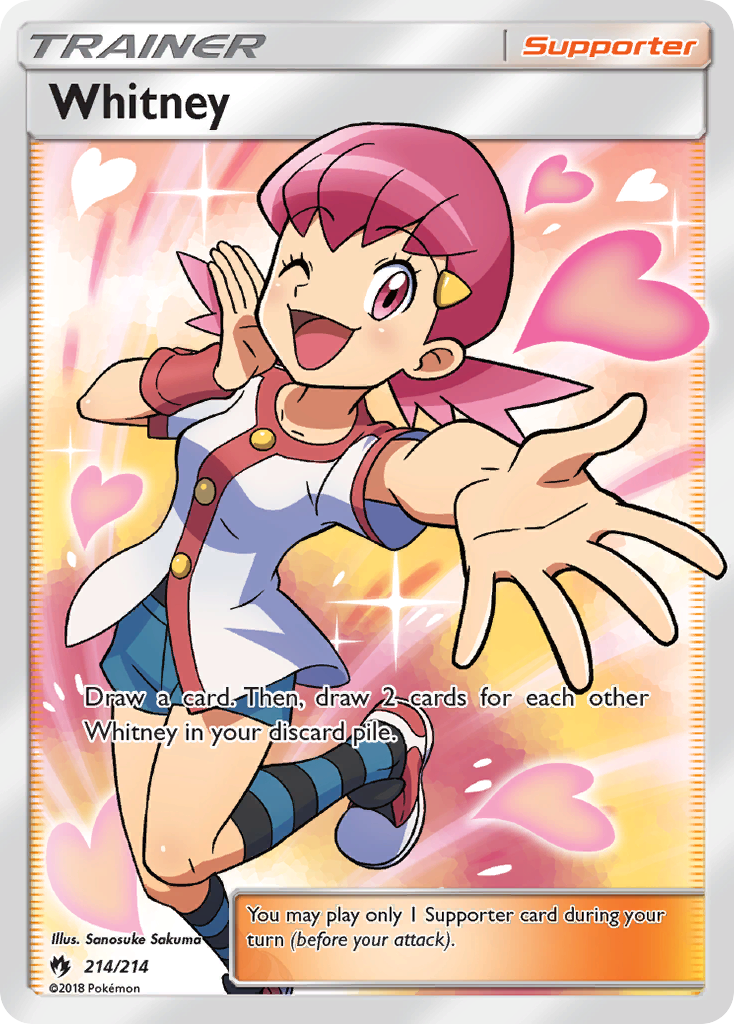 Whitney (214/214) [Sun & Moon: Lost Thunder] | Card Merchant Takapuna