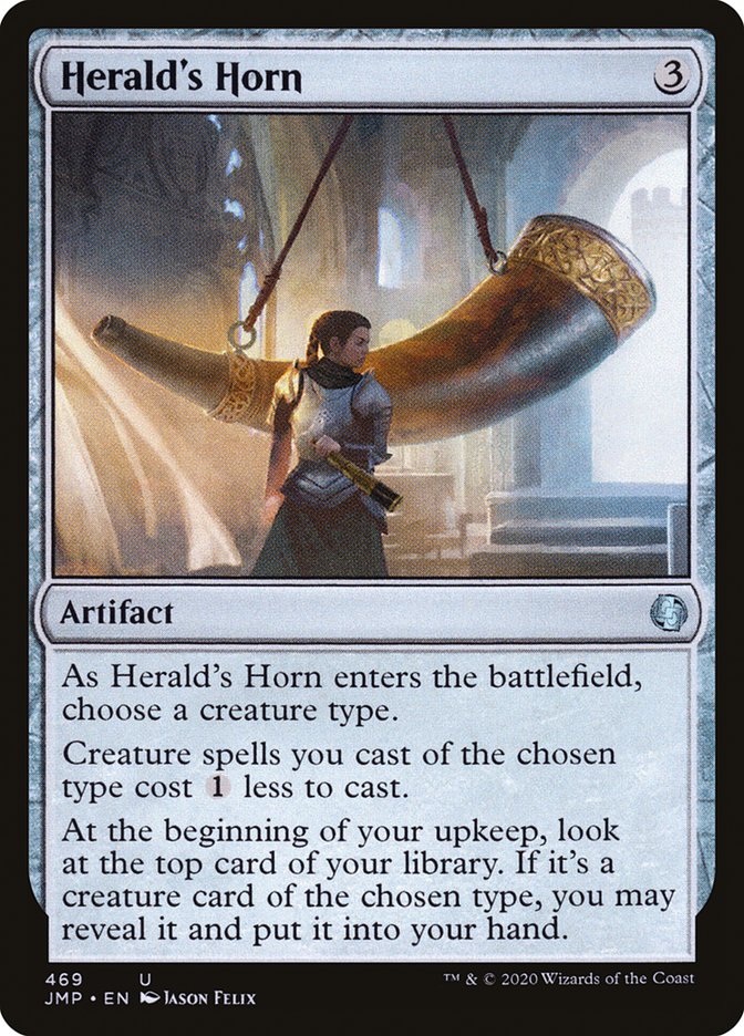 Herald's Horn [Jumpstart] | Card Merchant Takapuna