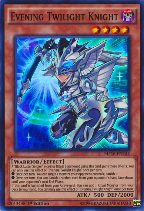 Evening Twilight Knight [MP16-EN124] Super Rare | Card Merchant Takapuna