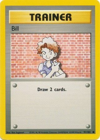 Bill (91/102) [Base Set Unlimited] | Card Merchant Takapuna