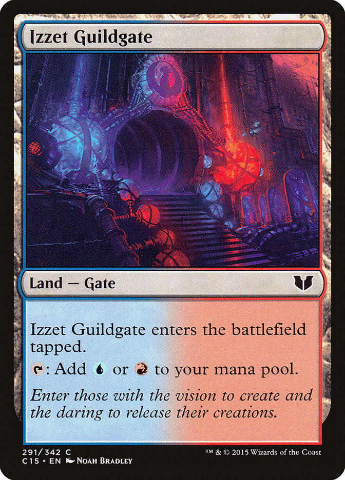 Izzet Guildgate [Commander 2015] | Card Merchant Takapuna