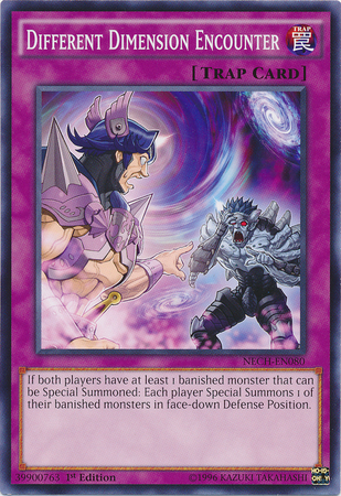 Different Dimension Encounter [NECH-EN080] Common | Card Merchant Takapuna