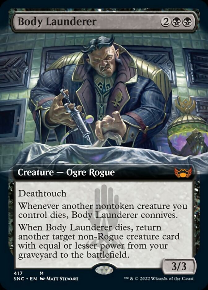 Body Launderer (Extended Art) [Streets of New Capenna] | Card Merchant Takapuna