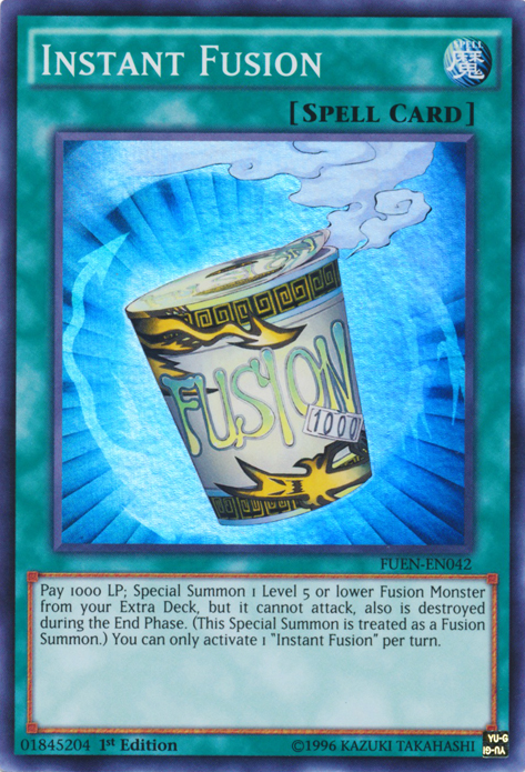 Instant Fusion [FUEN-EN042] Super Rare | Card Merchant Takapuna